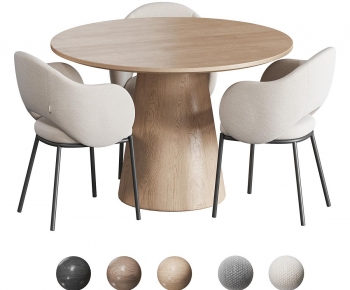 Modern Dining Table And Chairs-ID:829263936