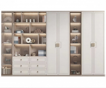 New Chinese Style Bookcase-ID:146404031