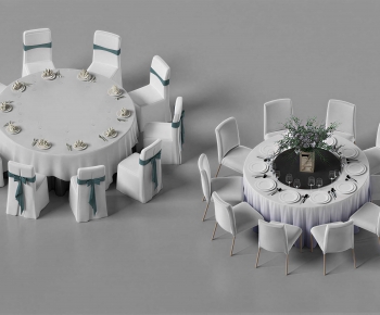 Modern Dining Table And Chairs-ID:644185079