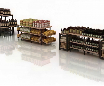 Modern Supermarket Shelf-ID:844368968