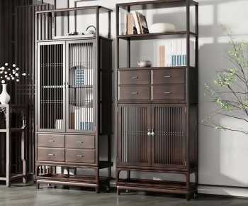 New Chinese Style Antique Rack-ID:593003035