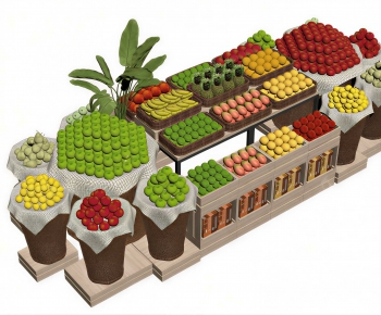 Modern Supermarket Shelf-ID:214288955