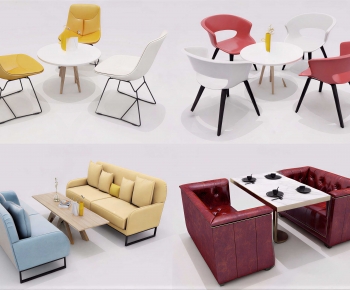 Modern Leisure Table And Chair-ID:325725086