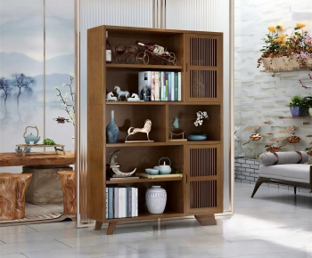 New Chinese Style Decorative Cabinet-ID:835438972