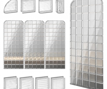 Modern Glass Screen Partition-ID:768436918