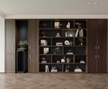 New Chinese Style Decorative Cabinet-ID:581458095