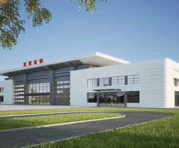 Modern Building Appearance-ID:394851928