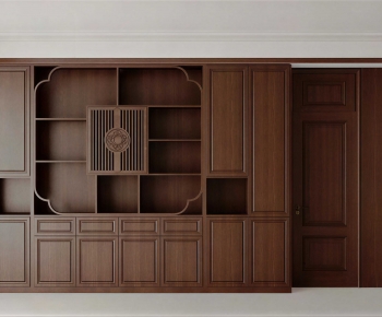 New Chinese Style Decorative Cabinet-ID:851667887