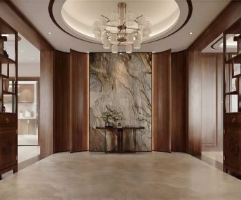 New Chinese Style Hallway-ID:933119061