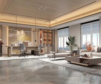 Modern Manager's Office-ID:905729065