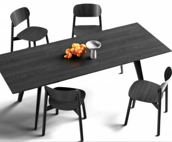 New Chinese Style Dining Table And Chairs-ID:279273034