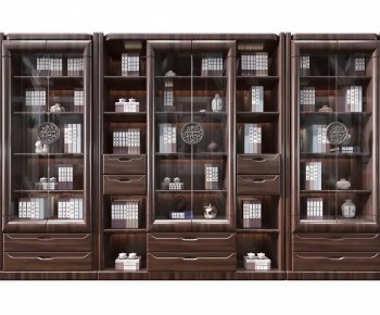 New Chinese Style Bookcase-ID:678252942