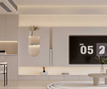 Modern A Living Room-ID:529598001