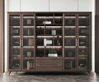 New Chinese Style Bookcase-ID:477308996