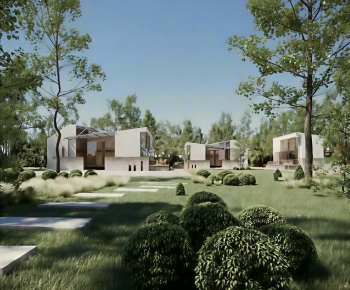 Modern Residential Building-ID:830677034