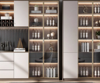 Modern Wine Cabinet-ID:522856958