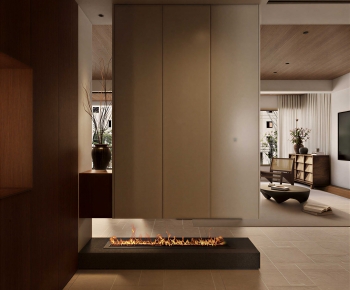 Modern Side Cabinet/Entrance Cabinet-ID:405199547