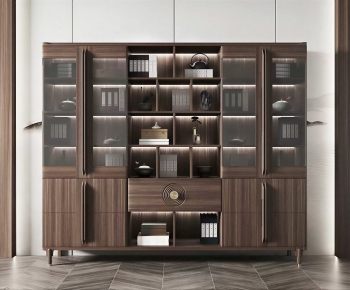 New Chinese Style Bookcase-ID:642177102