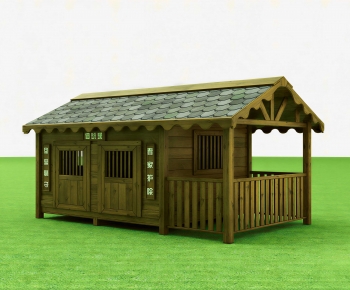 New Chinese Style Building Appearance-ID:845520553