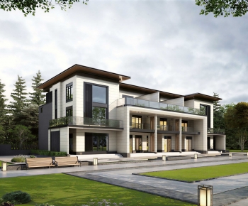 Modern Detached Villa-ID:856518031