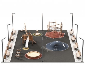 Modern Park Landscape-ID:959989076