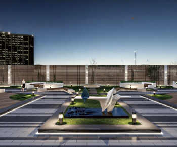 Modern Courtyard/landscape-ID:642057907