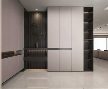 Modern Entrance Cabinet-ID:282588019