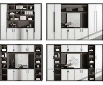 Modern Decorative Cabinet-ID:376415019