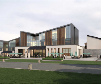 Modern Building Appearance-ID:341676001