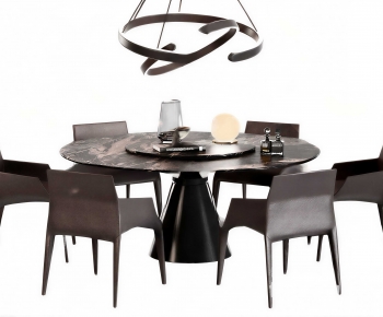 New Chinese Style Dining Table And Chairs-ID:754225024