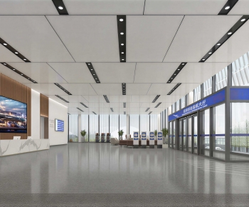 Modern Office Reception Desk-ID:179744011