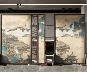 New Chinese Style Partition-ID:399847988