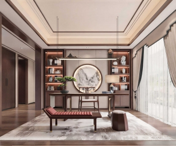New Chinese Style Tea House-ID:383833899