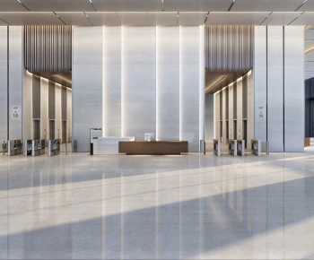 Modern Office Reception Desk-ID:476865059