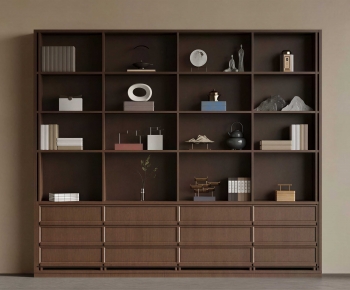 New Chinese Style Chinese Style Bookcase-ID:207449918