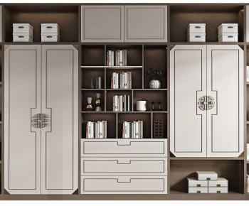 New Chinese Style Bookcase-ID:787553074