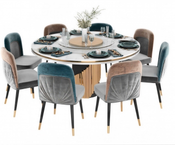 Modern Dining Table And Chairs-ID:275790727