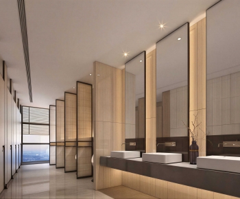 Modern Public Toilet-ID:310477971