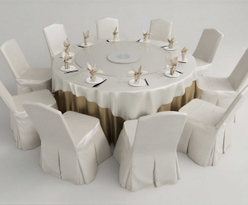 Modern Dining Table And Chairs-ID:756220105