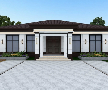 Modern Detached Villa-ID:658898129