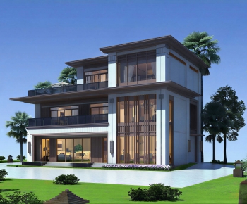 New Chinese Style Detached Villa-ID:102639242