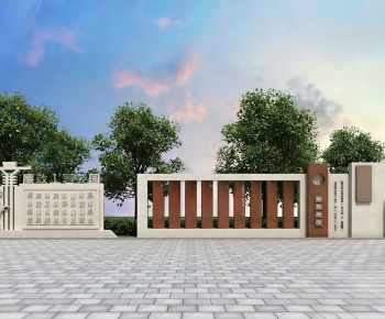 Modern Park Landscape-ID:327385904