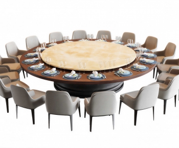 New Chinese Style Dining Table And Chairs-ID:461881226