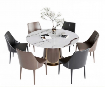 Modern Dining Table And Chairs-ID:509325031