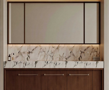 Modern Bathroom Cabinet-ID:464512118