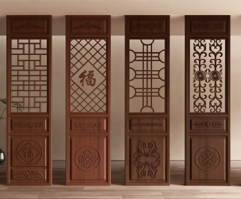 Chinese Style Door-ID:694696907