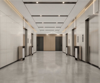 Modern Corridor/elevator Hall-ID:304069567