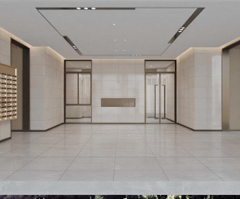 Modern Office Reception Desk-ID:350152026