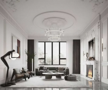 Modern A Living Room-ID:959501033