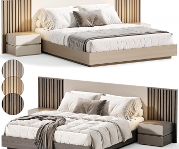 Modern Double Bed-ID:787789116